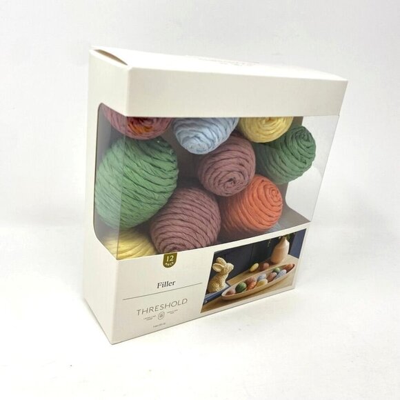 Target Threshold 12pk Decorative Spring Coiled Egg Shaped Fillers Decor Easter - Picture 2 of 6